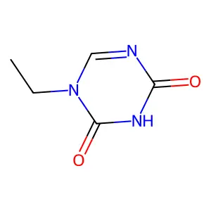 1-Ethyl-1,3,5-triazine-2,4-dione structure