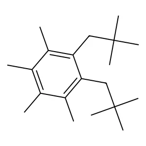 Dineopentylprehnitene structure