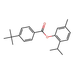 2-Isopropyl-5-methylphenyl 4-tert-butylbenzoate structure