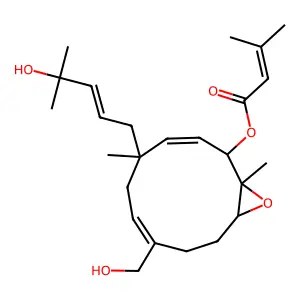 Vibsanin P structure