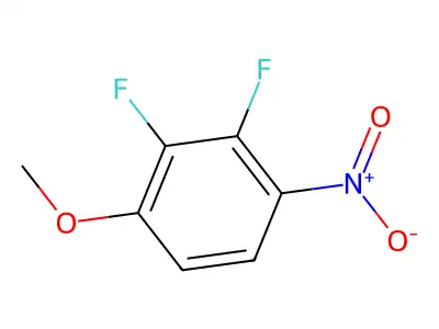 2,3-Difluoro-6-nitroanisole structure