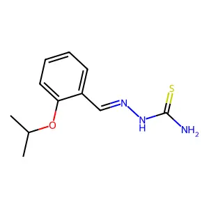 2-[[2-(1-Methylethoxy)phenyl]methylene]hydrazinecarbothioamide structure