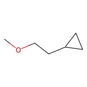(2-Methoxyethyl)cyclopropane structure