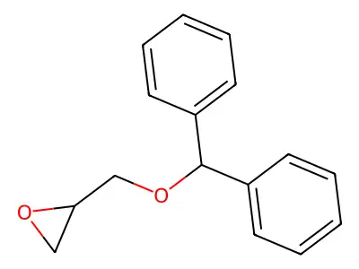 2-[(Benzhydryloxy)methyl]oxirane structure