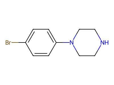 1-(4-Bromophenyl)piperazine structure
