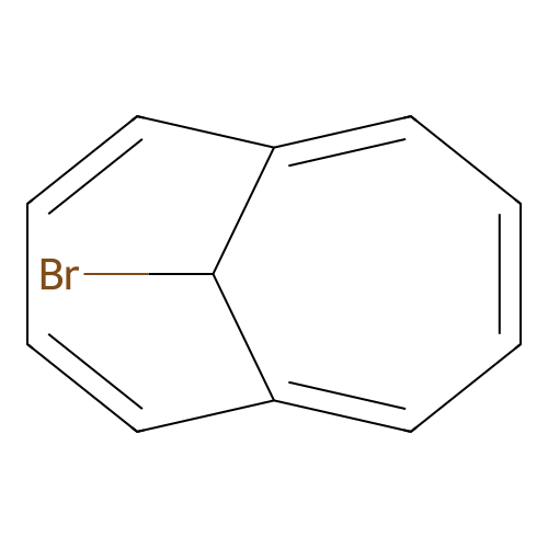 11-Bromobicyclo[4.4.1]undeca-1,3,5,7,9-pentaene structure