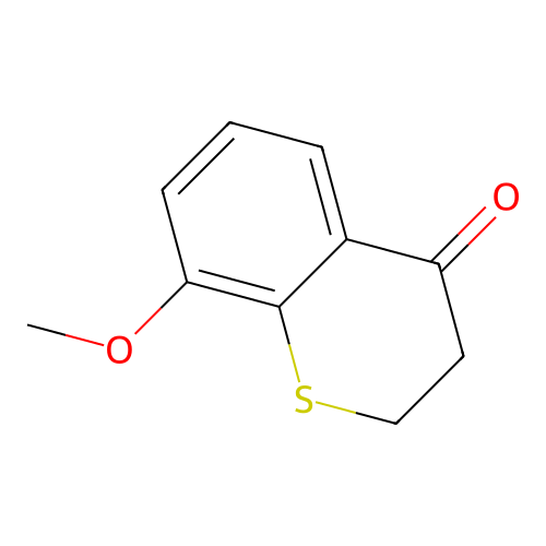2,3-Dihydro-8-methoxy-4H-1-benzothiopyran-4-one structure