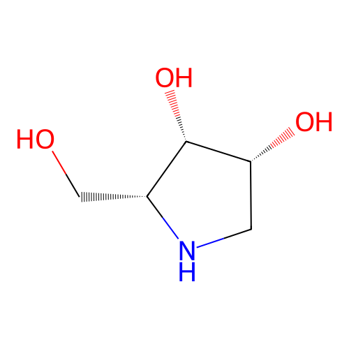 Dideoxy-Imino-Lyxitol structure