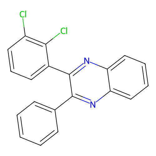 2-(2,3-Dichlorophenyl)-3-phenylquinoxaline structure