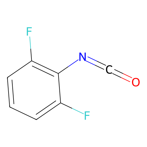 2,6-Difluorophenyl isocyanate structure