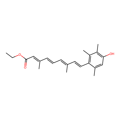 4-Hydroxyetretinate structure