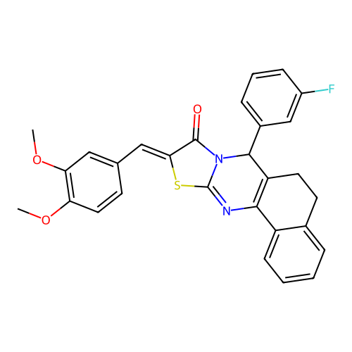 C29H23FN2O3S structure