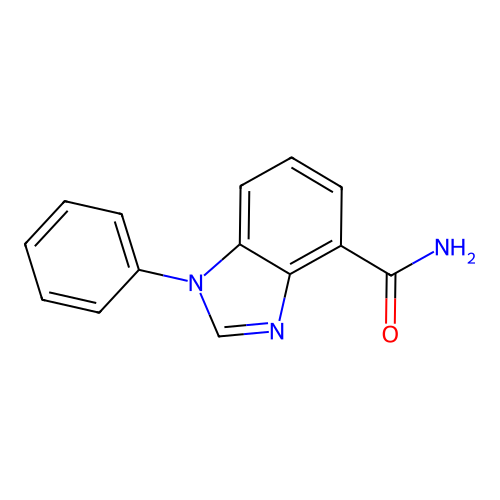 1-Phenylbenzimidazole deriv. 60 structure