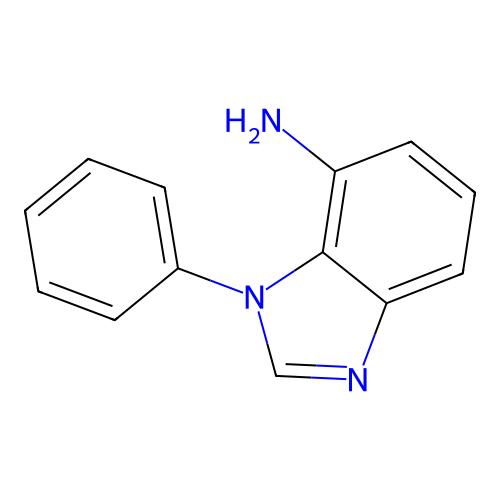 1-phenyl-1H-1,3-benzodiazol-7-amine structure