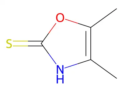 Dimethyl-1,3-oxazole-2-thiol structure