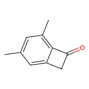 3,5-Dimethylbicyclo[4.2.0]octa-1,3,5-trien-7-one structure