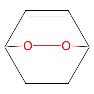 2,3-Dioxabicyclo(2.2.2)oct-5-ene structure