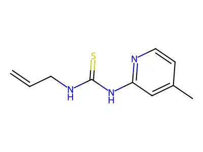 1-(4-Methylpyridin-2-yl)-3-(prop-2-en-1-yl)thiourea structure