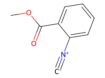 Methyl 2-isocyanobenzoate structure