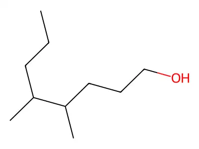 4,5-Dimethyloctan-1-ol structure