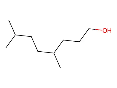 4,7-Dimethyloctan-1-ol structure