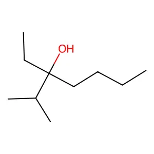 3-Ethyl-2-methylheptan-3-ol structure
