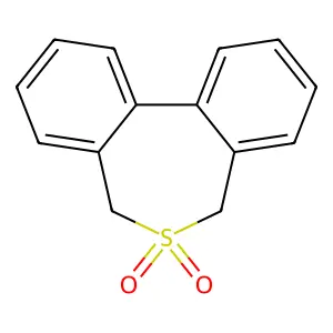 5,7-Dihydrodibenzo[c,E]thiepine 6,6-dioxide structure
