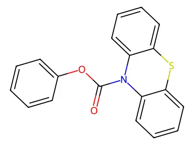 Phenyl 10H-phenothiazine-10-carboxylate structure