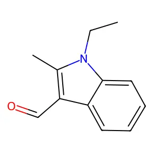 1-Ethyl-2-methyl-1H-indole-3-carbaldehyde structure