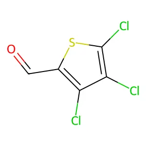 2-Formyl-3,4,5-trichlorothiophene structure