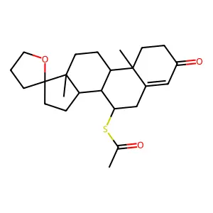 Spiroxasone structure