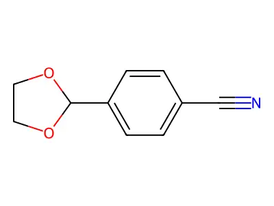 4-(1,3-Dioxolan-2-yl)benzonitrile structure
