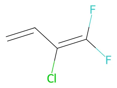2-Chloro-1,1-difluorobuta-1,3-diene structure
