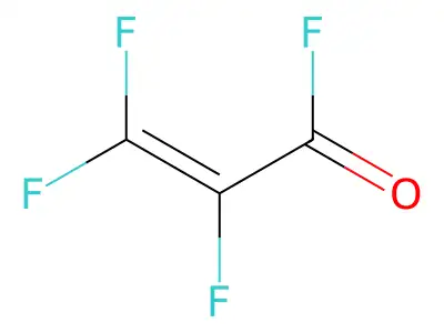 2,3,3-Trifluoroacryloyl fluoride structure