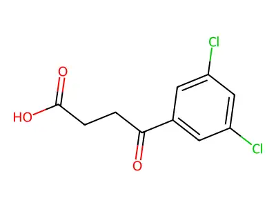 4-(3,5-Dichlorophenyl)-4-oxobutyric acid structure