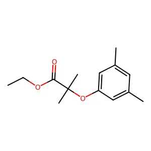 Ethyl 2-(3,5-dimethylphenoxy)-2-methylpropanoate structure