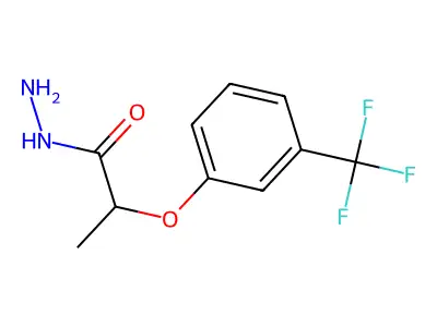 2-[3-(Trifluoromethyl)phenoxy]propanohydrazide structure