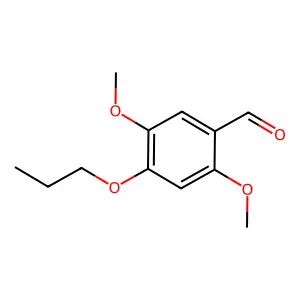 2,5-Dimethoxy-4-propoxybenzaldehyde structure