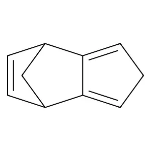 Tricyclo(5.2.1.03,6)deca-2,5,8-triene structure
