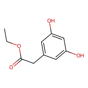 Ethyl 2-(3,5-dihydroxyphenyl)acetate structure