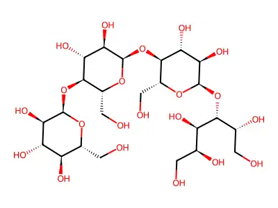 Maltotetraitol structure