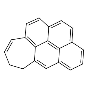 Cyclohepta(cd)pyrene, 7,8-dihydro- structure