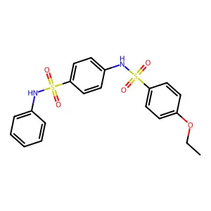4-[(4-ethoxyphenyl)sulfonylamino]-N-phenylbenzenesulfonamide structure