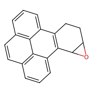 9,10-Epoxy-9,10,11,12-tetrahydrobenzo(e)pyrene structure