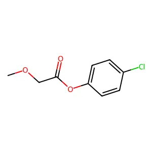 4-Chlorophenyl methoxyacetate structure