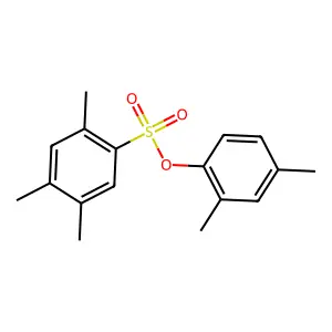 2,4-Dimethylphenyl 2,4,5-trimethylbenzenesulfonate structure