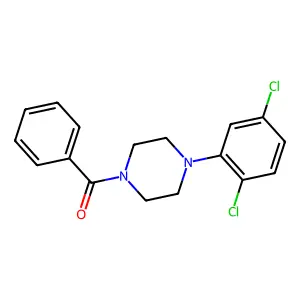 1-Benzoyl-4-(2,5-dichlorophenyl)piperazine structure