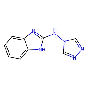 N-(4H-1,2,4-Triazol-4-yl)-1H-benzo[d]imidazol-2-amine structure