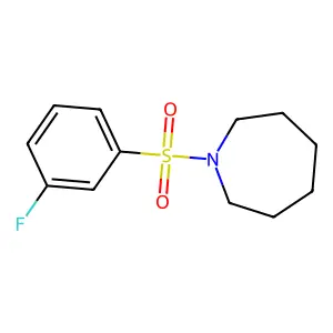 1-(3-Fluorobenzenesulfonyl)azepane structure