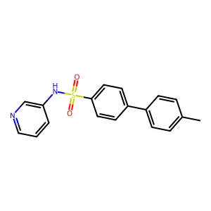 4'-methyl-N-(pyridin-3-yl)-[1,1'-biphenyl]-4-sulfonamide structure